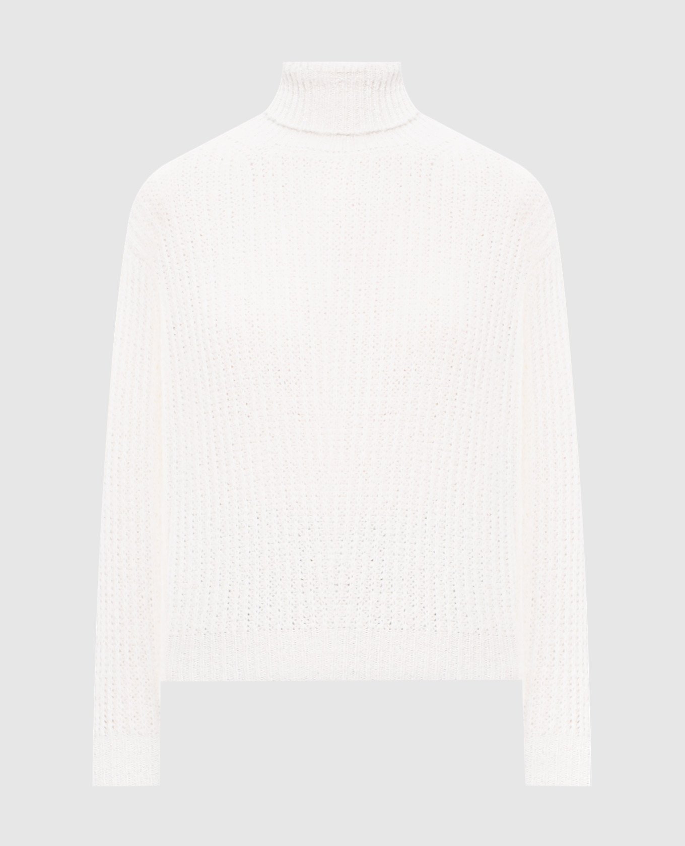 

White alpaca sweater with lurex Peserico