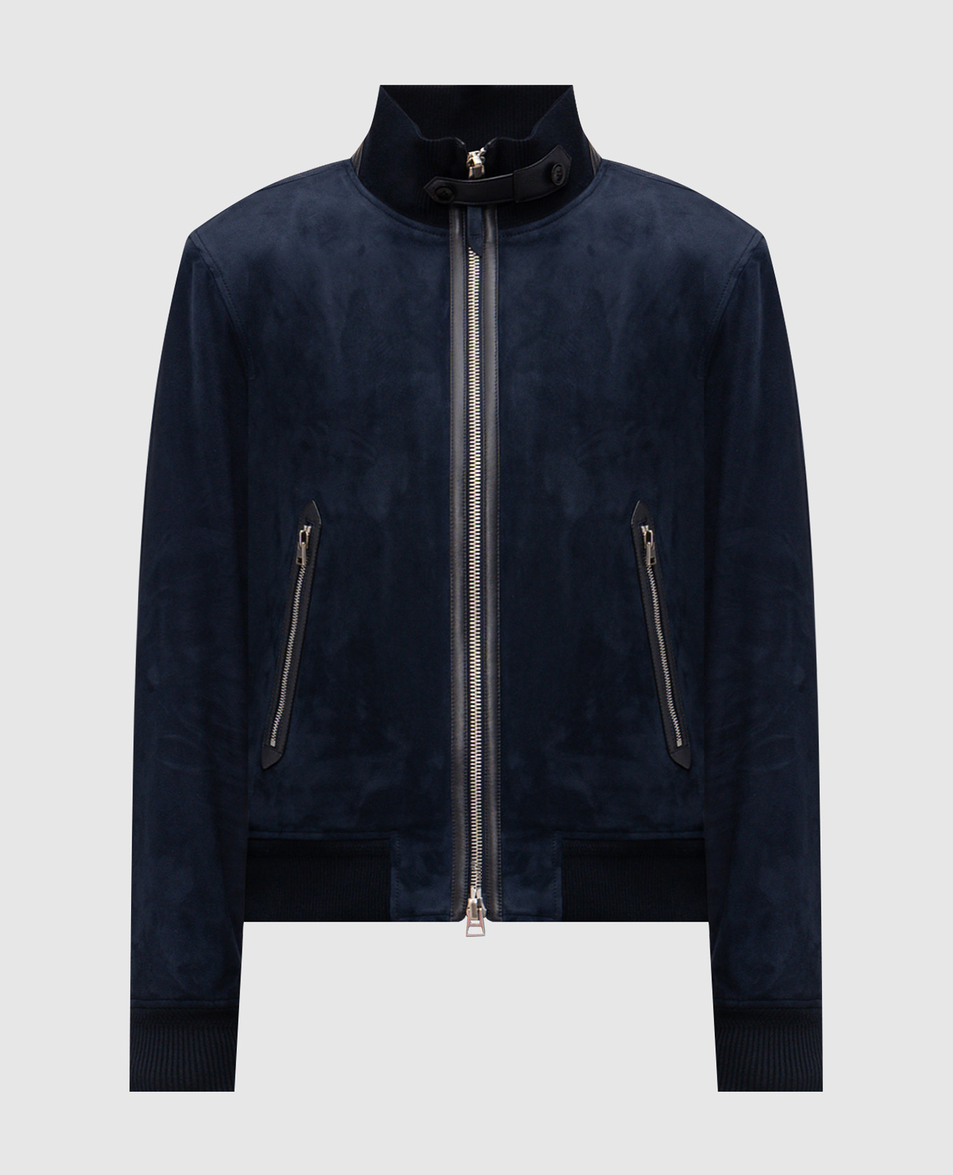 

Blue suede jacket Tom Ford