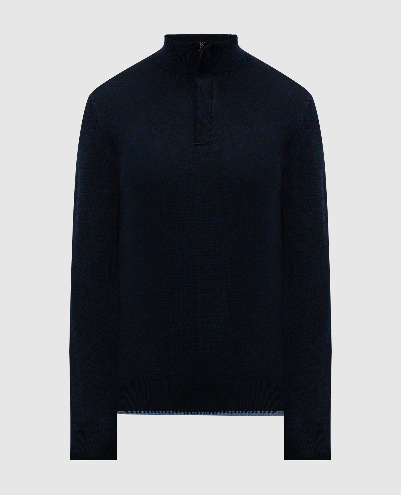 

Blue woolen jumper Canali