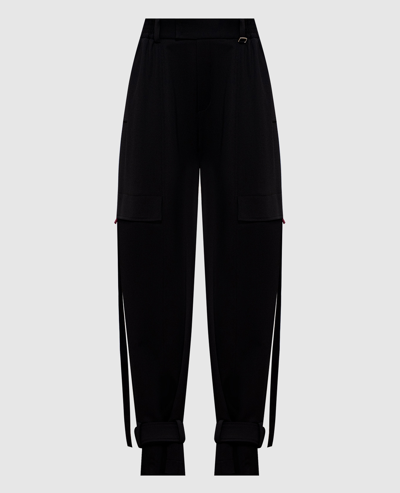 Black pants with wool SSHEENA