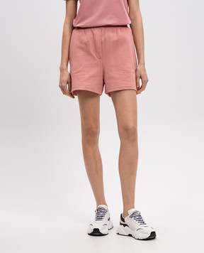 Dolce&Gabbana Pink shorts with logo FTC90ZGDCX6