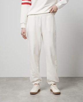 Ballantyne White logo joggers BLT141UCT96