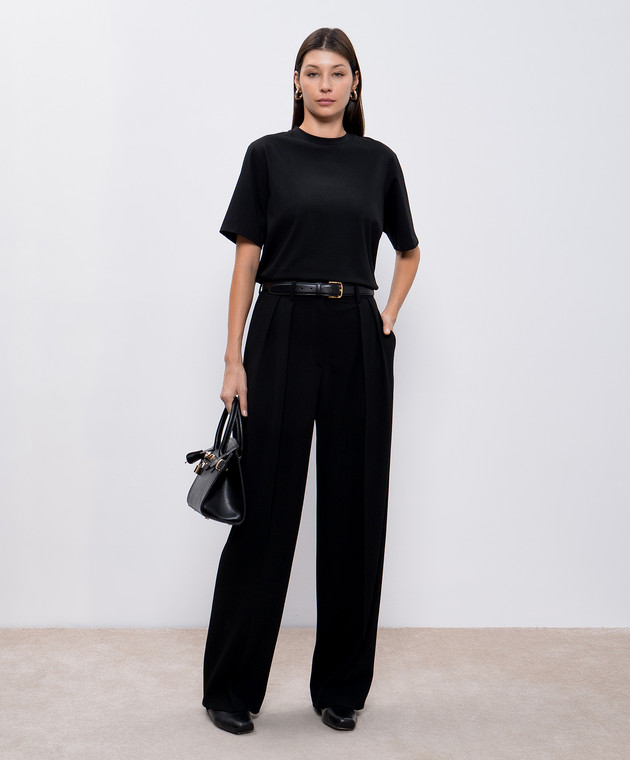The Row - Chiara black t-shirt 5739K220 - shop with