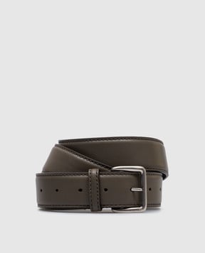 Ermanno Scervino Khaki leather belt D453T725SYI