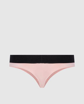 Tom Ford Pink thong briefs with logo pattern KNJ009JEX011