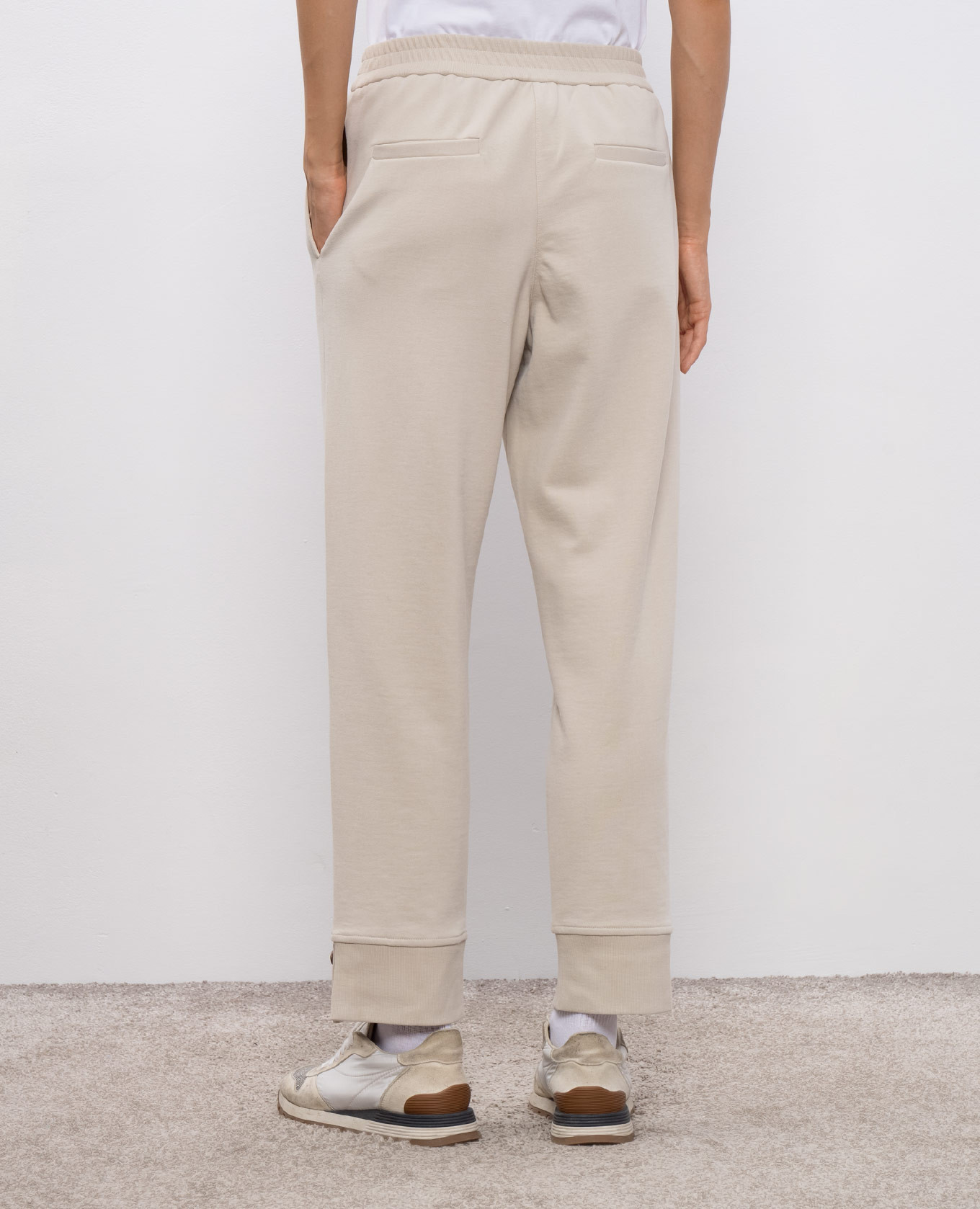 

Beige sweatpants Brunello Cucinelli