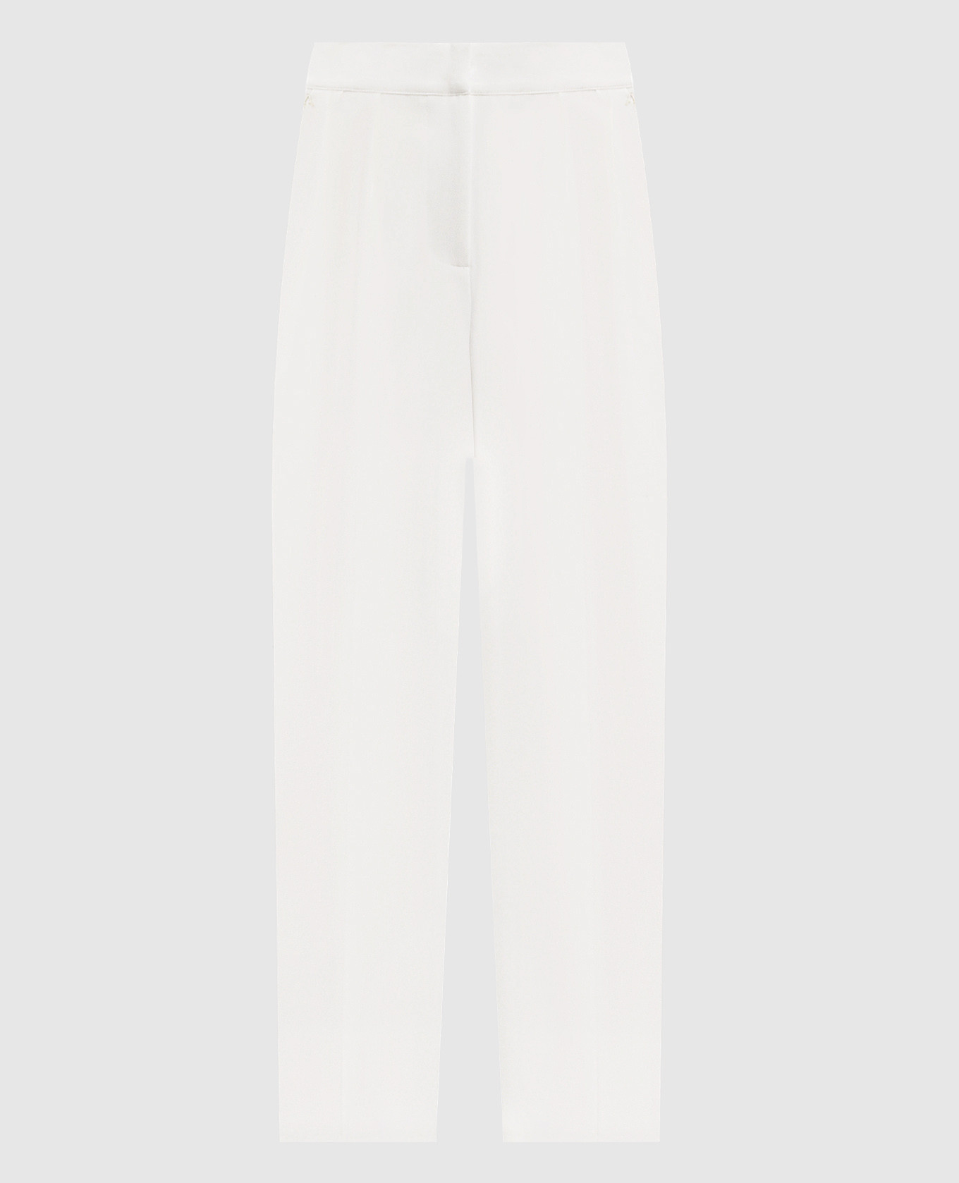 

White pants with lurex Twinset Actitude