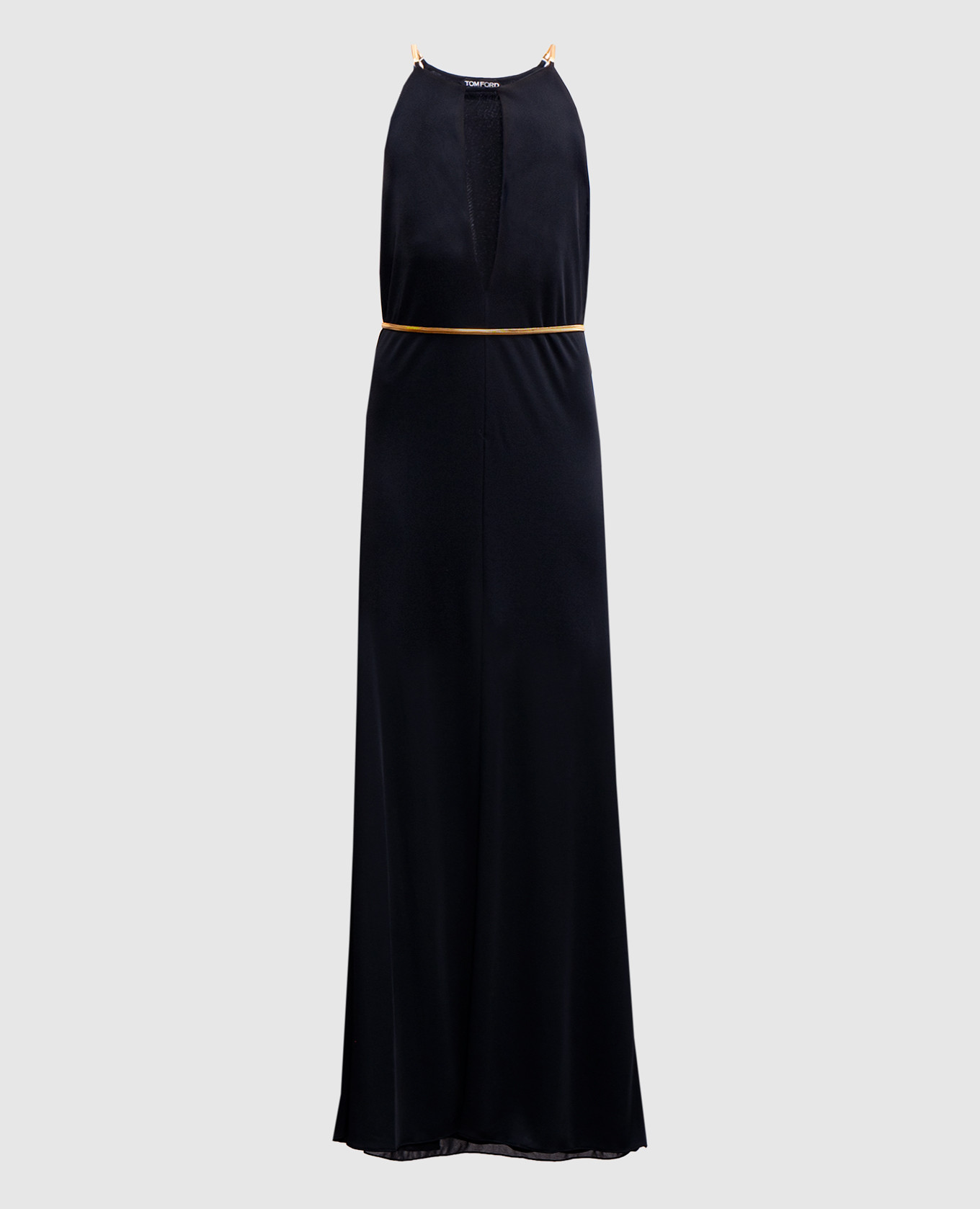 

Black dress with chains Tom Ford