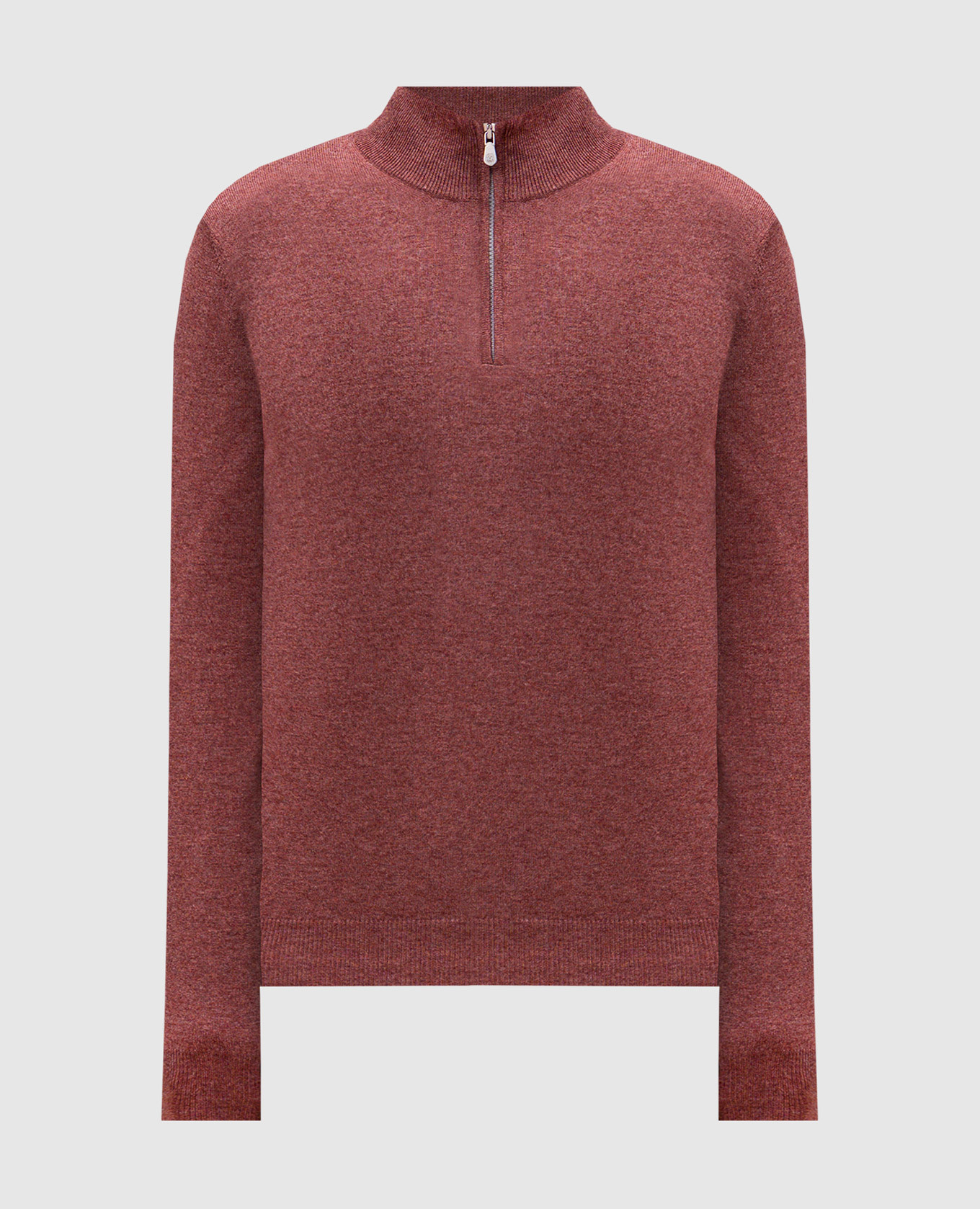 Burgundy cashmere sweater brunello cucinelli