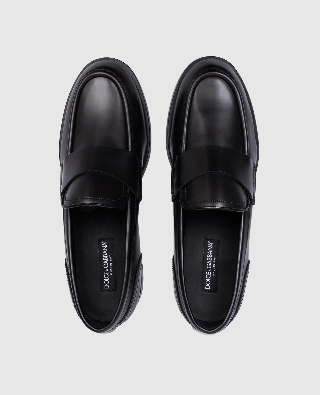 

Black leather loafers Dolce&Gabbana