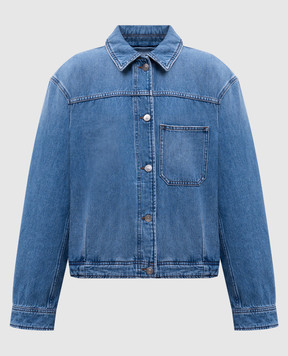 Woolrich Blue denim jacket CFWWOS0122FRUT4065