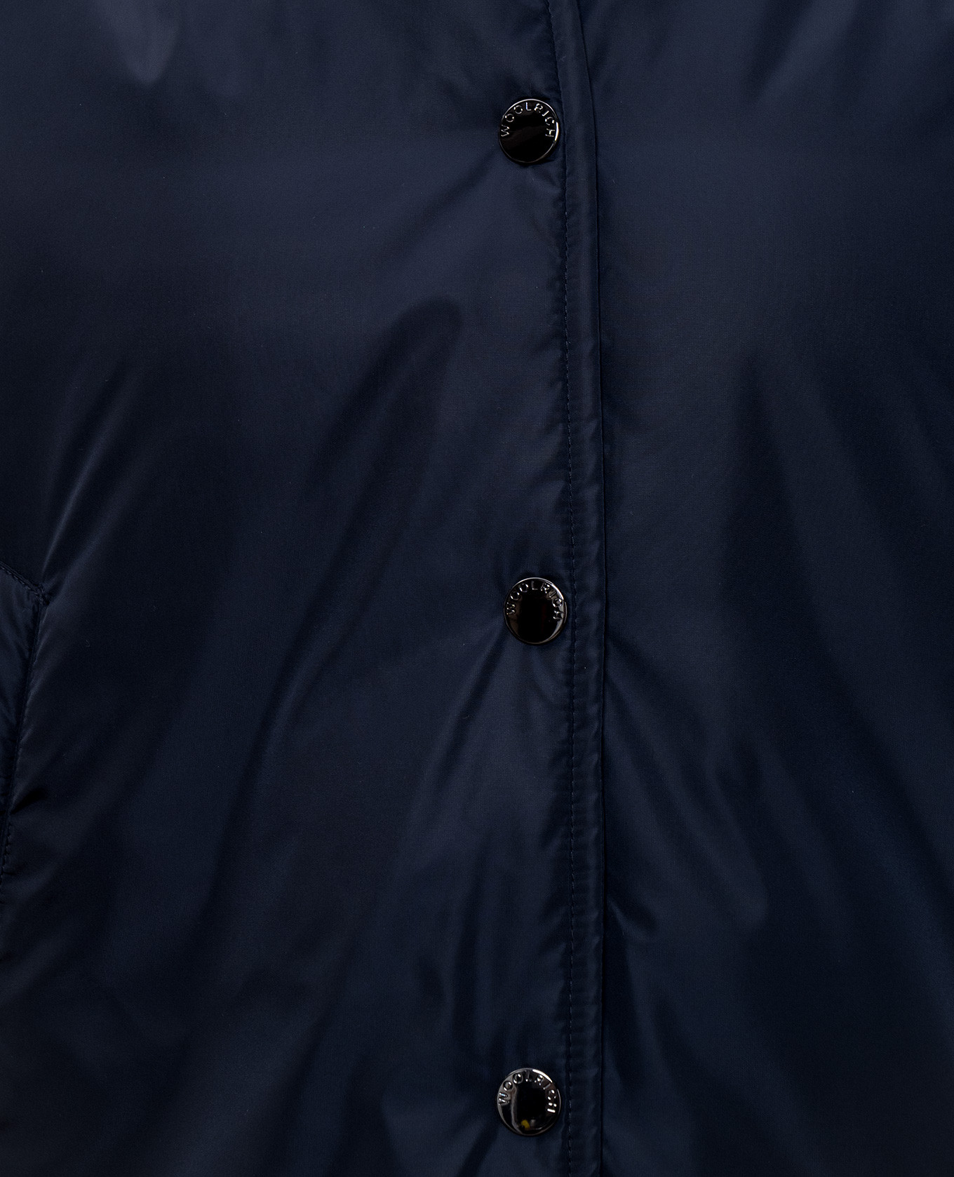 

Blue jacket with logo patch Woolrich