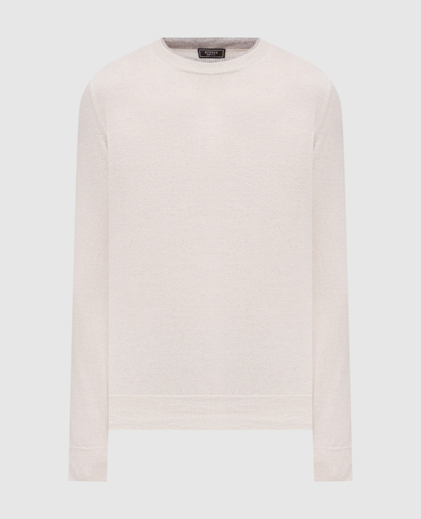 Beige wool and cashmere jumper Peserico