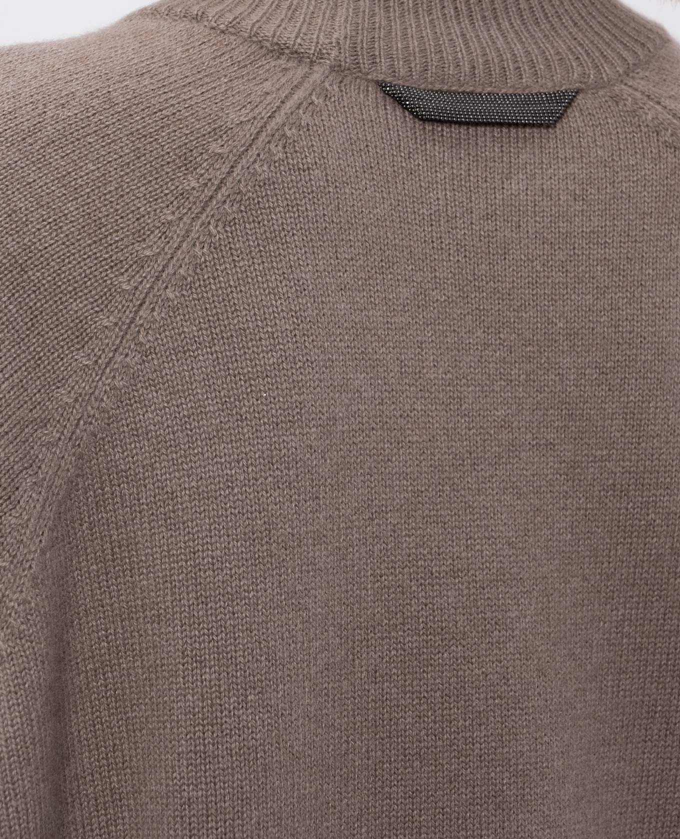 

Brown cashmere sweater Brunello Cucinelli