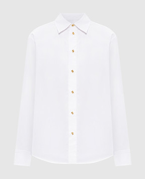 Bottega Veneta White shirt with branded knots 838420V2H20