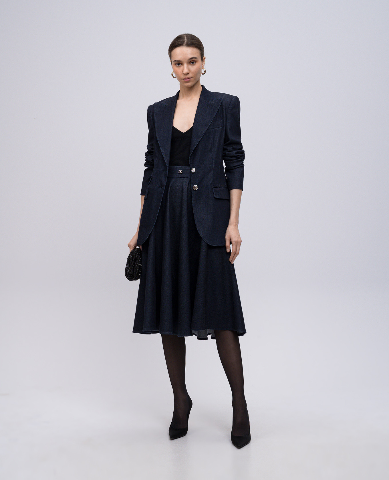 

Turlington blue denim jacket Dolce&Gabbana