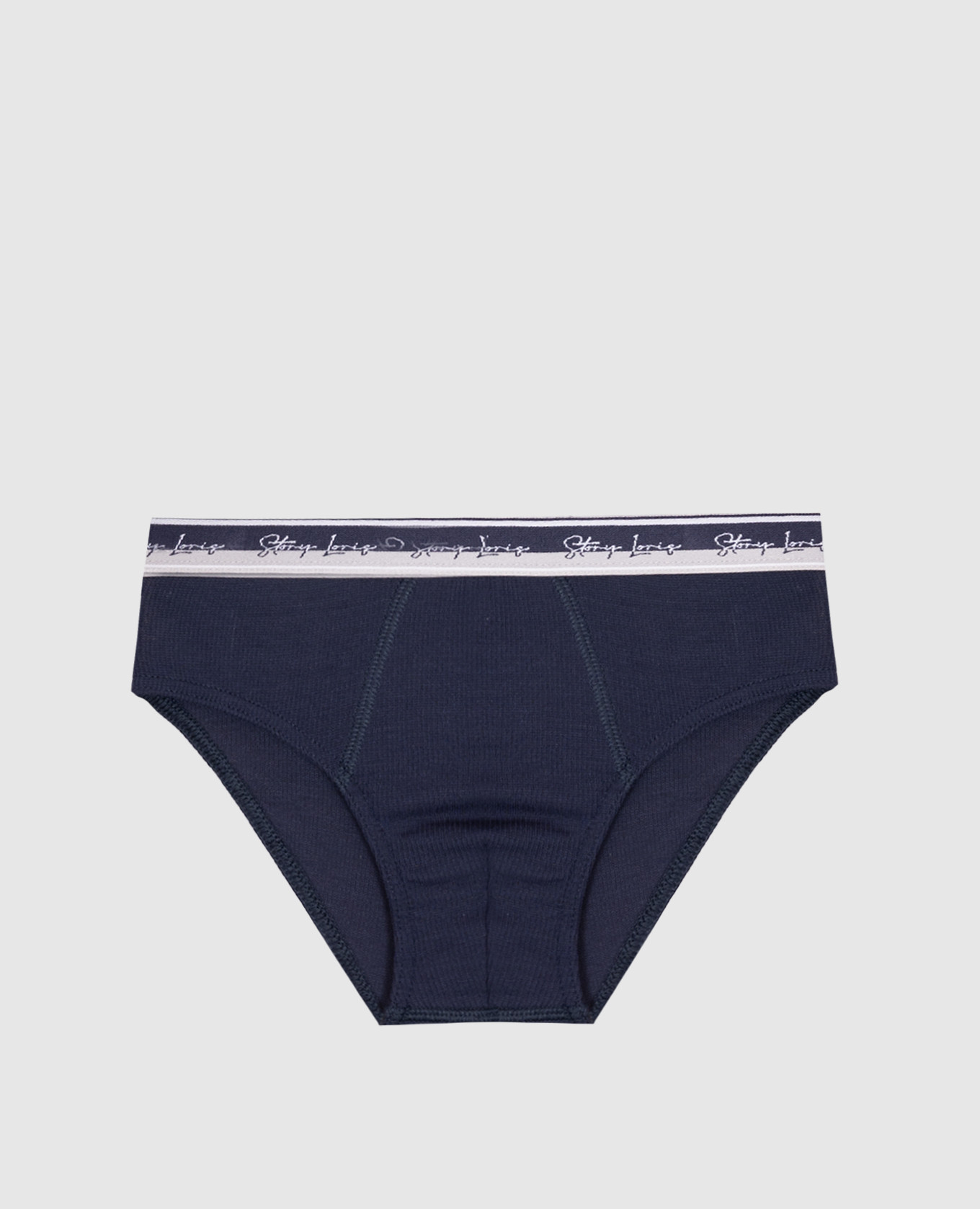 

Children's blue briefs with logo Story Loris