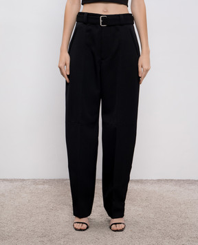 Bottega Veneta Black wool pants 835377V4C20