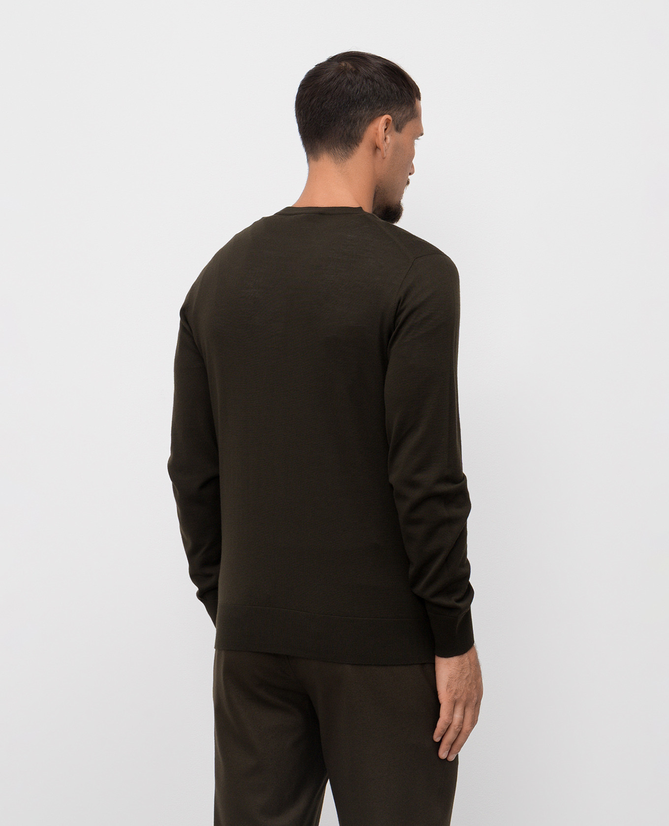 

Khaki wool jumper Sease