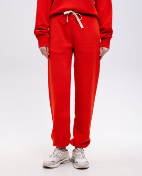 Jil Sander Orange joggers with logo J40KA0272J20295