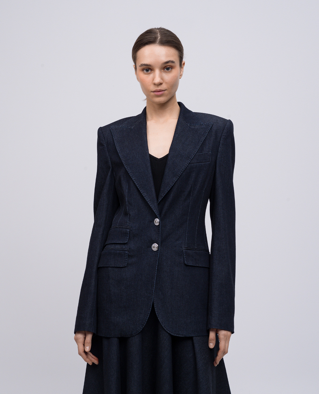 Turlington blue denim jacket Dolce&Gabbana 3