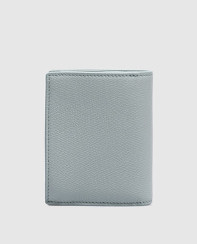 Valentino Green leather wallet with logo 6W2P0AJ5SNP