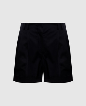 Max Mara Black BERGEN shorts with lapels BERGEN