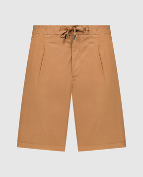 Enrico Mandelli Brown shorts GYMSHO539I