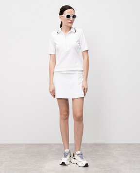 Goldbergh White ANAIS ribbed polo shirt GB35071251