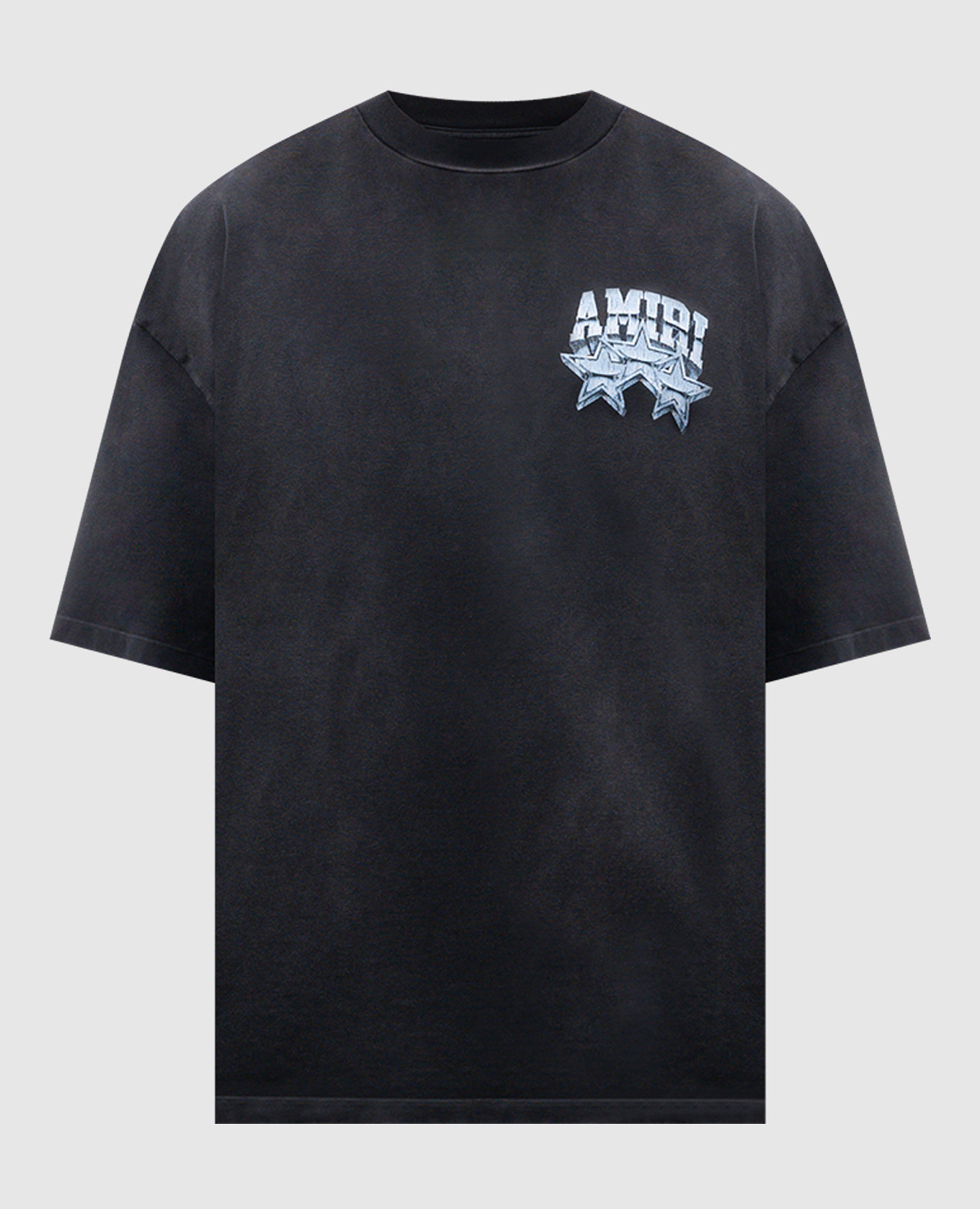 

Black Championship T-shirt with vintage effect AMIRI
