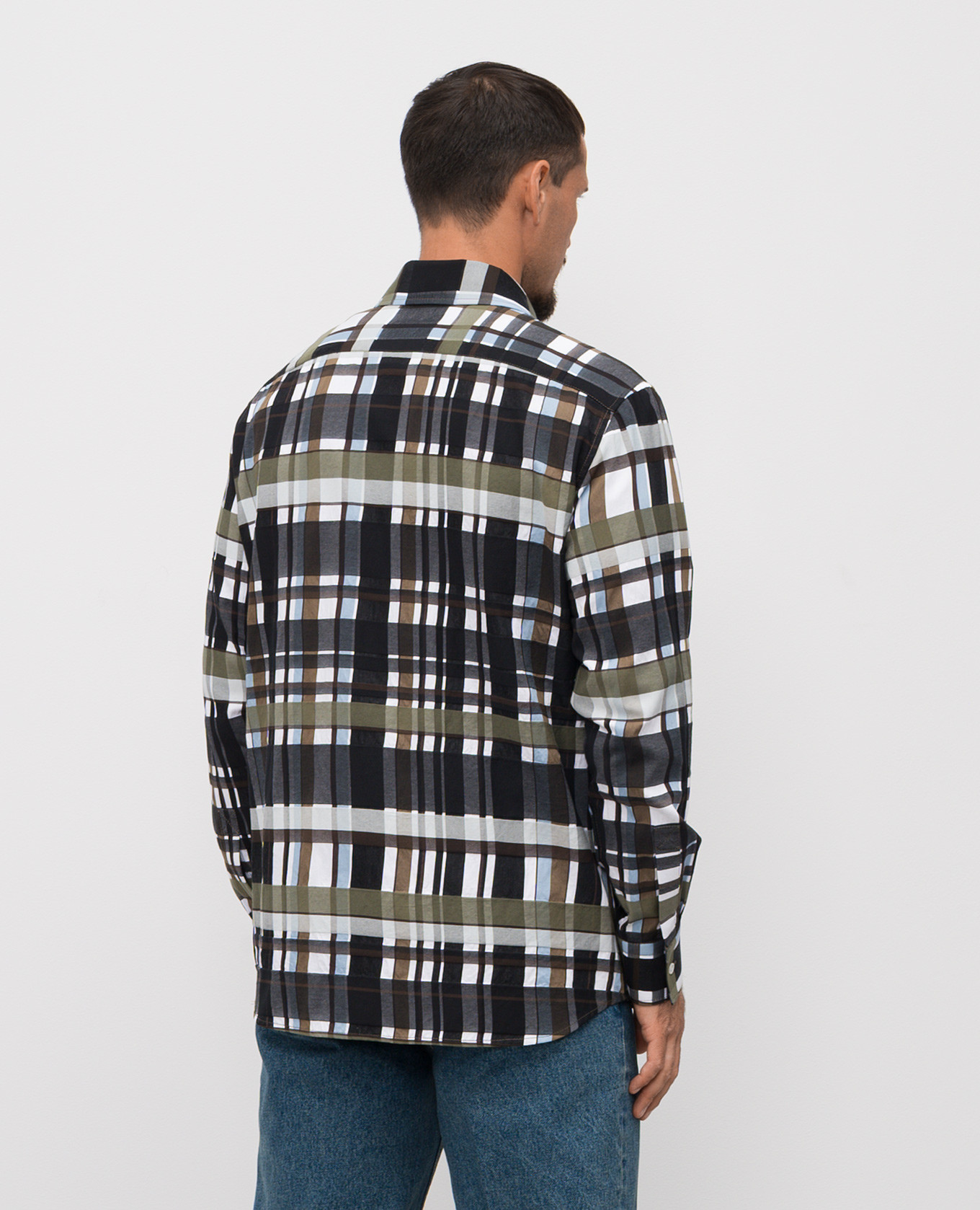 

Checkered shirt Bottega Veneta, White