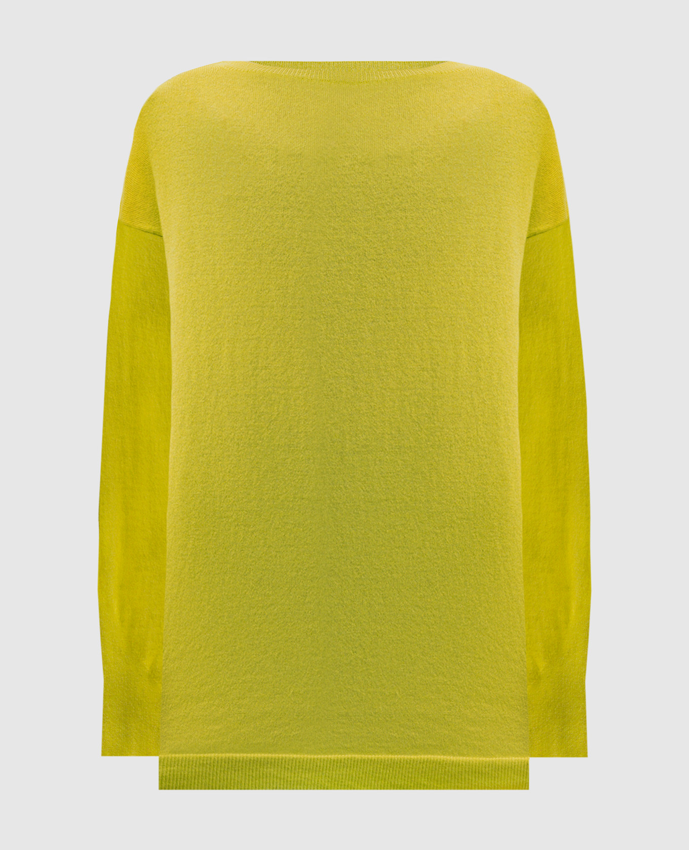 

Yellow sweater made of wool Solotre