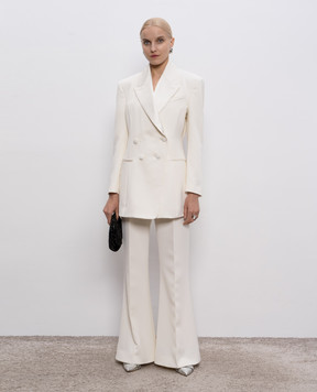 Givenchy Beige wool flared pants BW516415YR