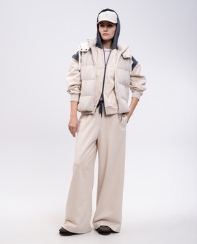 Brunello Cucinelli Beige sweatpants MN05NVE399