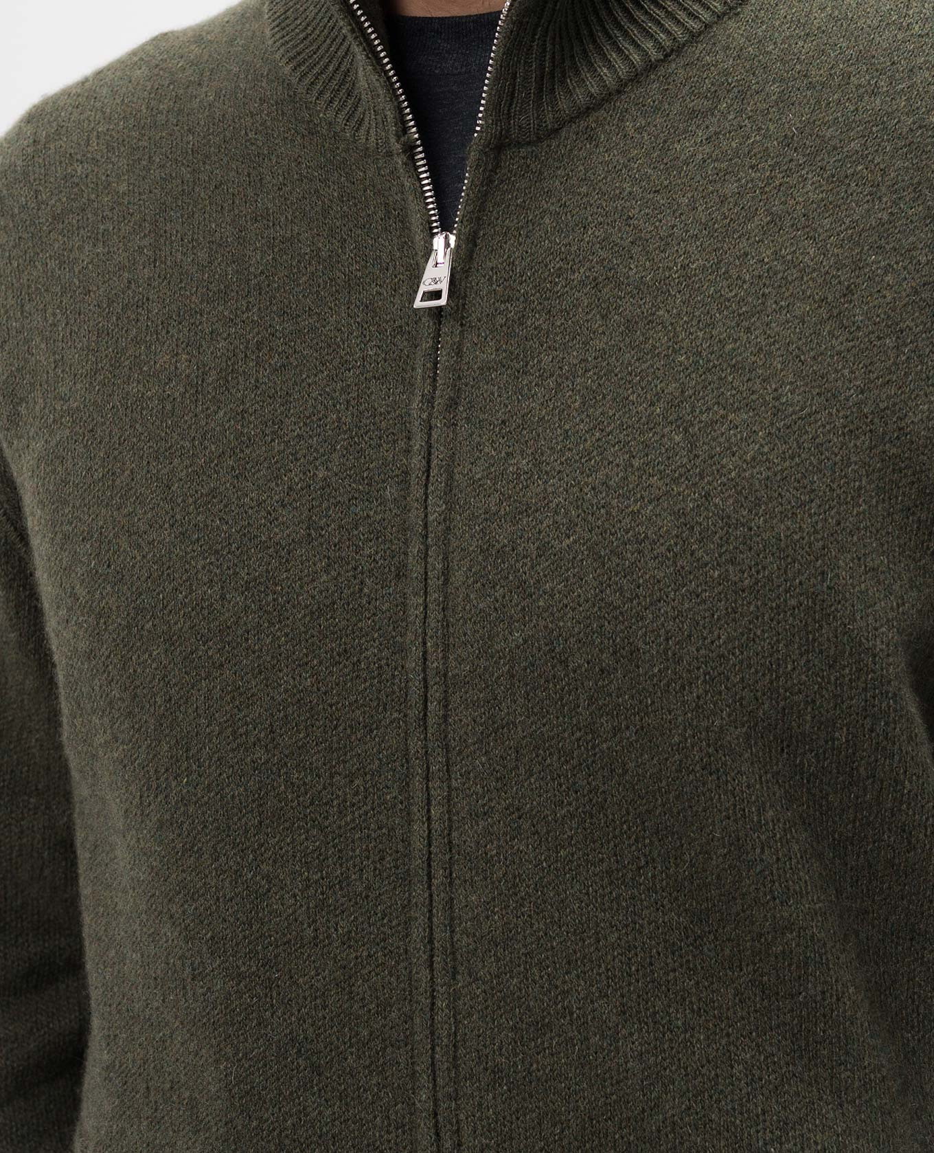 

Green cashmere cardigan Cashmere&Whiskey