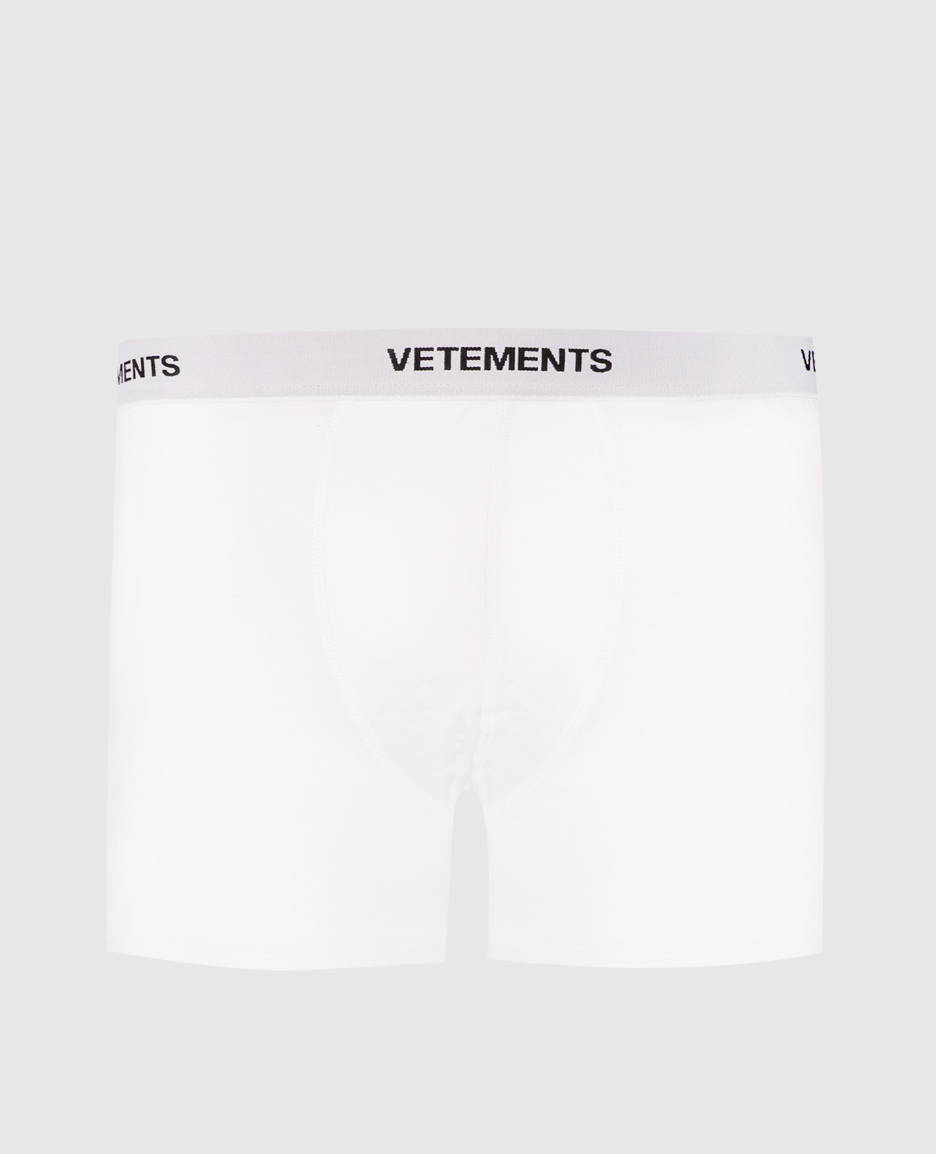 White boxer briefs with logo Vetements