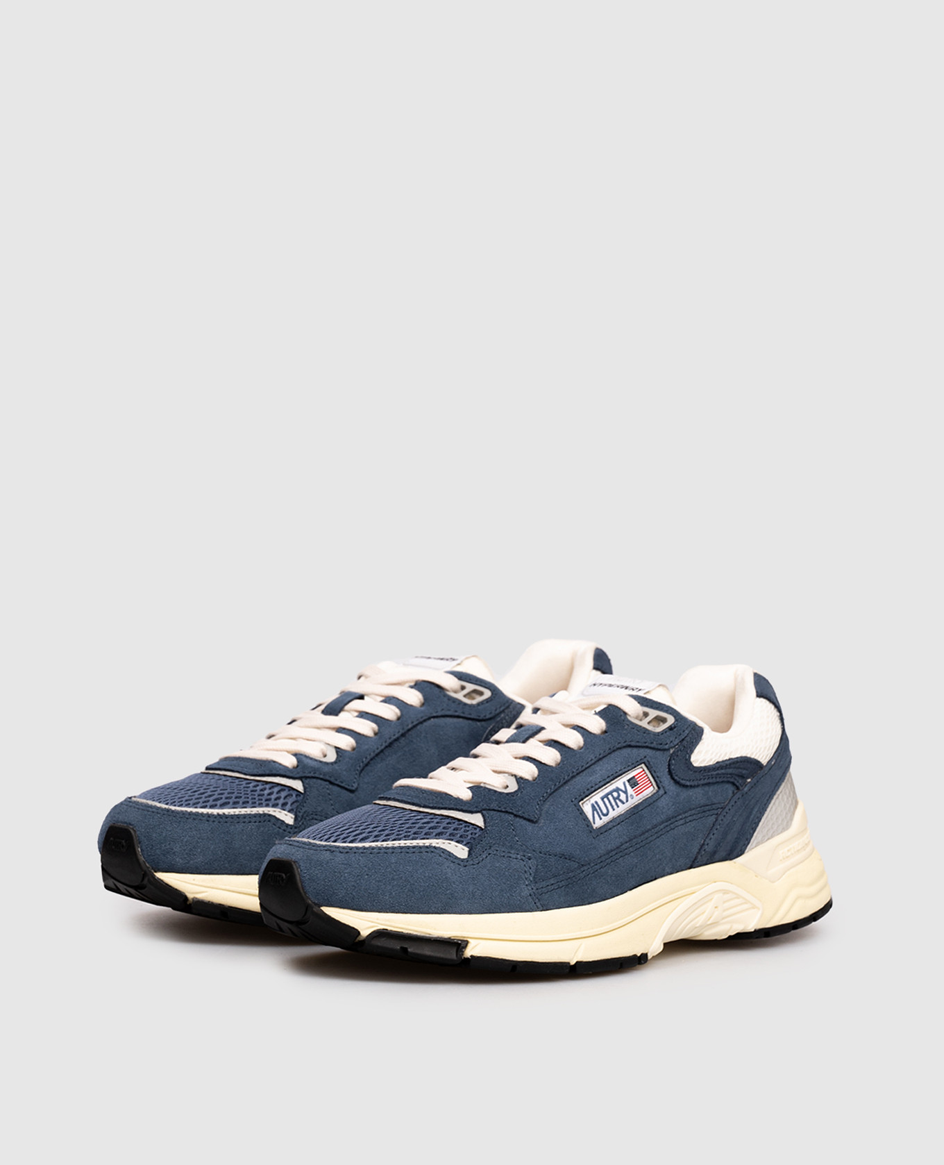 

Blue Hyperway combination sneakers AUTRY