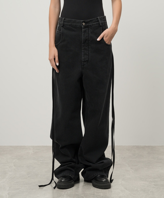 Ann Demeulemeester - Polly black jeans CO00WTR40DFA039 - shop with