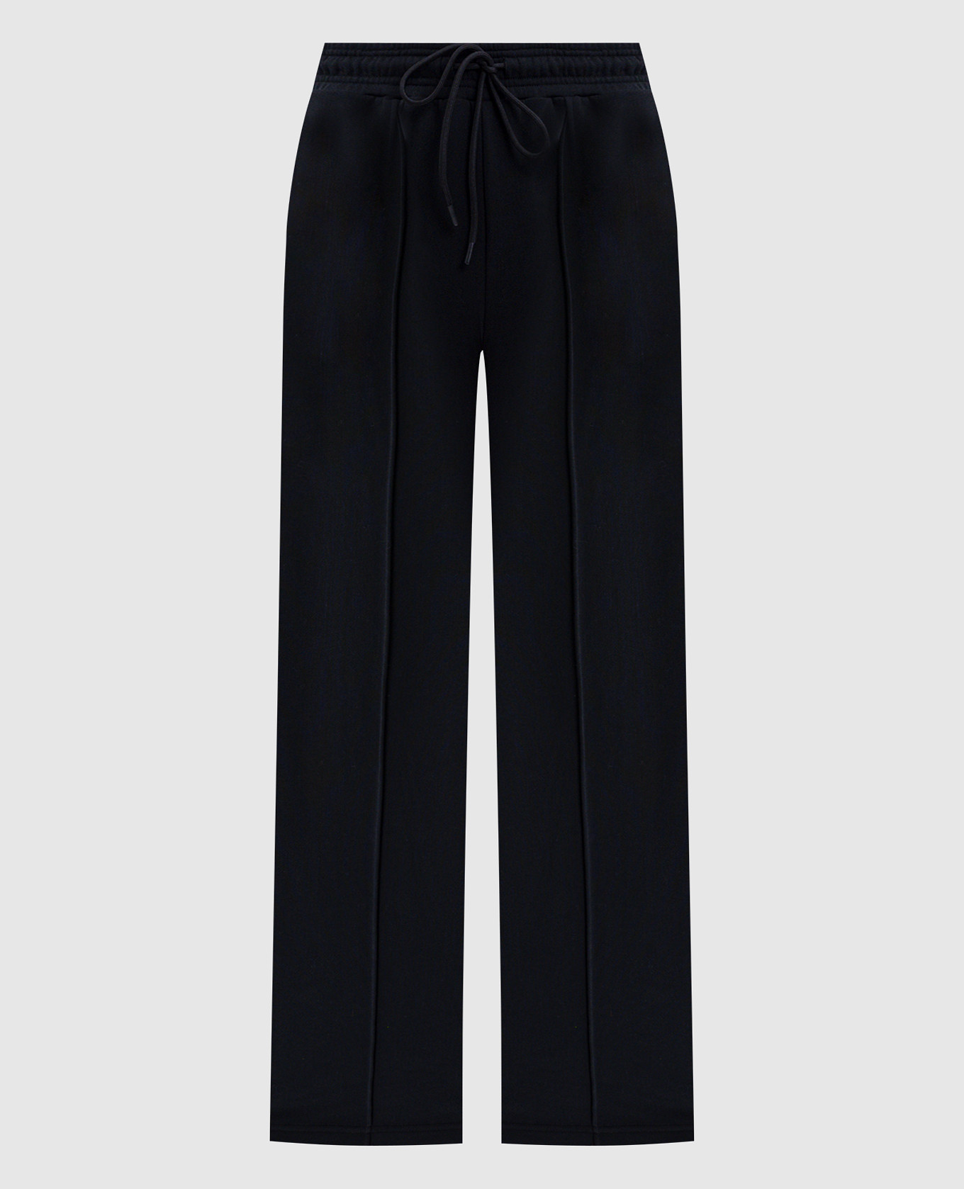 Black sweatpants with logo Twinset