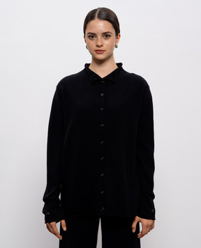 LISA YANG Catrine black cashmere cardigan 2025340