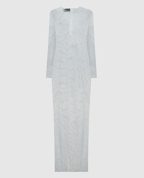 Santa Brands White maxi dress with crystals MAXIDRESS