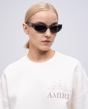 Balenciaga Grey sunglasses with contrast logo 812861T0039w