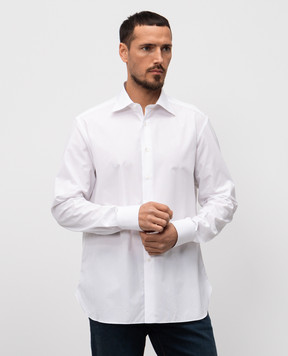 Stefano Ricci White shirt with a pattern MC003905L2701