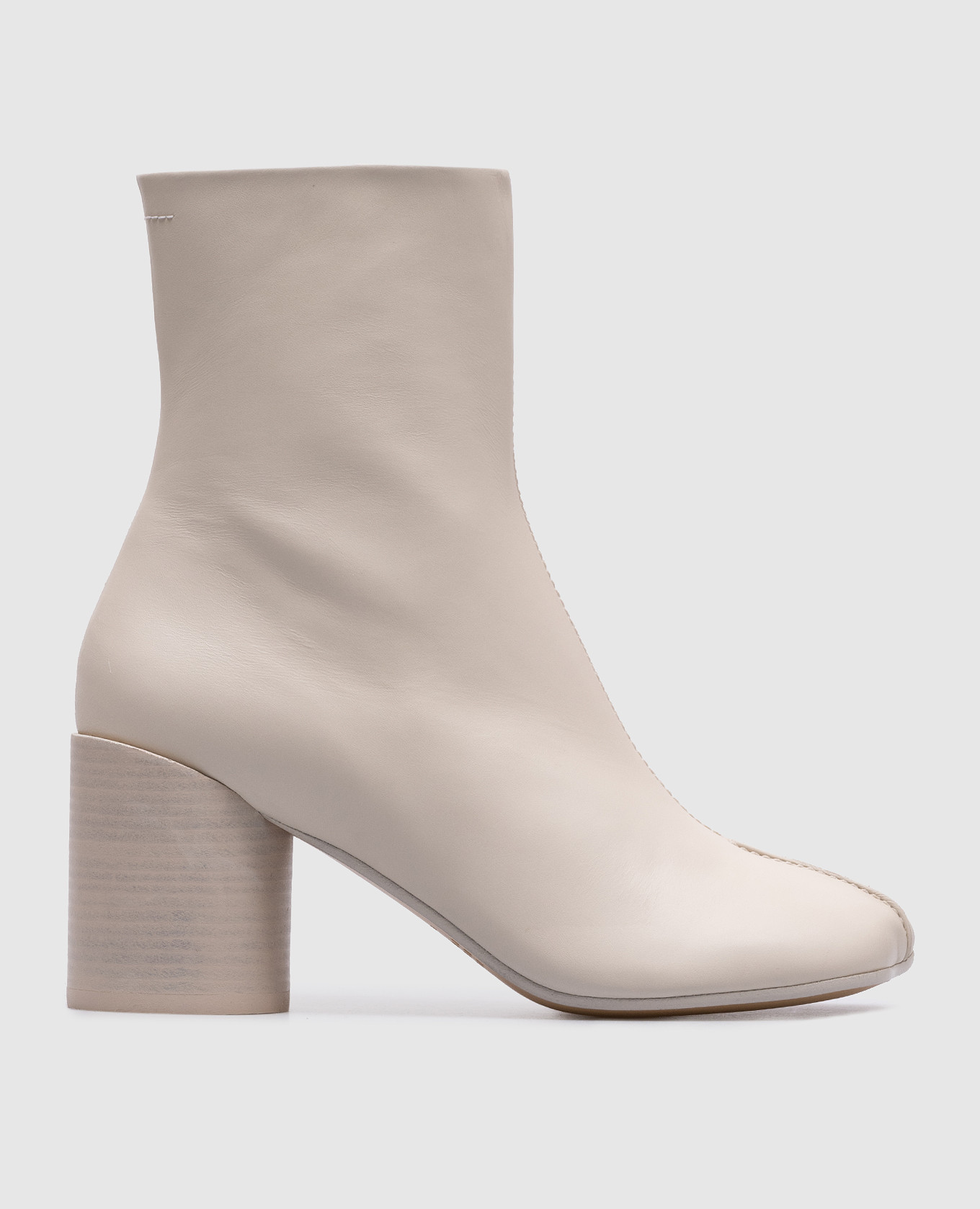 

Beige leather ankle boots Maison Margiela MM6