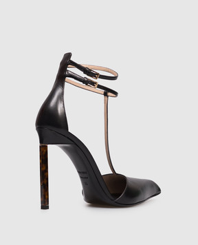 Tom Ford Black leather shoes W3763LKD002P