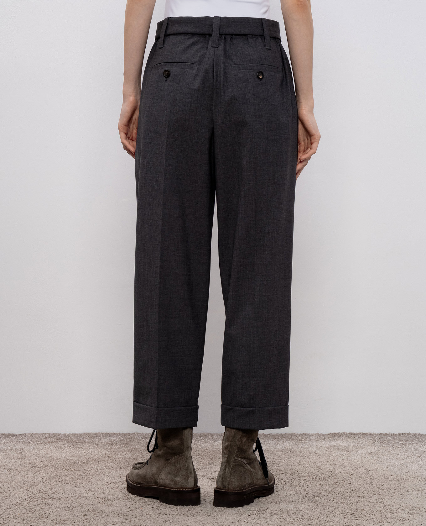 

Gray pants with wool Brunello Cucinelli, Grey