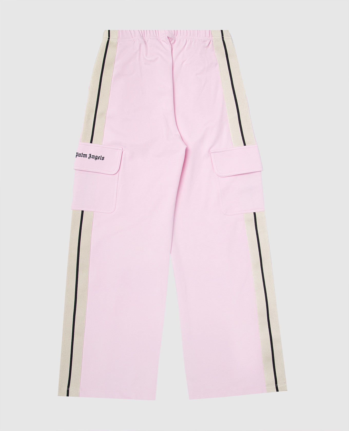 

Children's pink sweatpants with logo embroidery Palm Angels