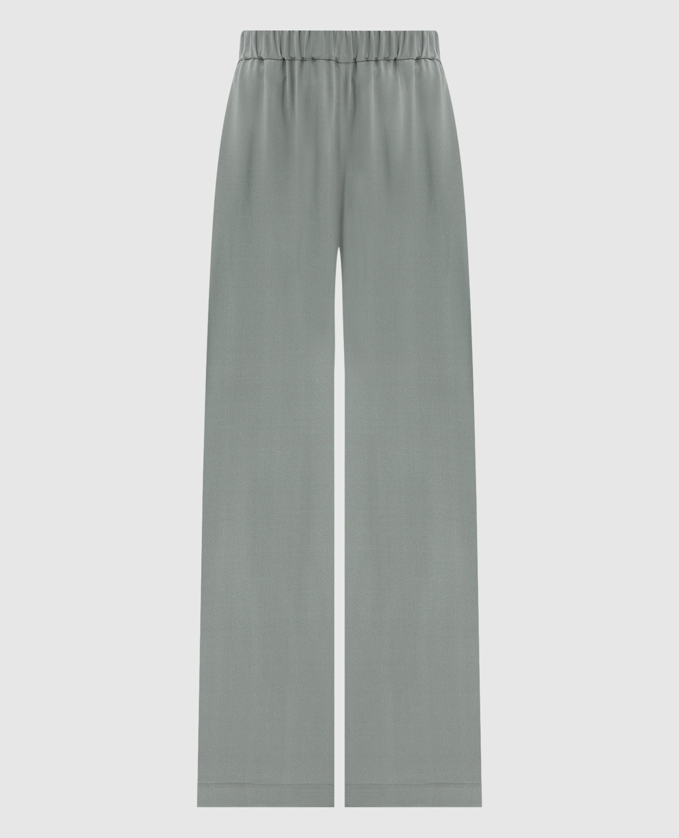 Green BONN silk culottes Max Mara