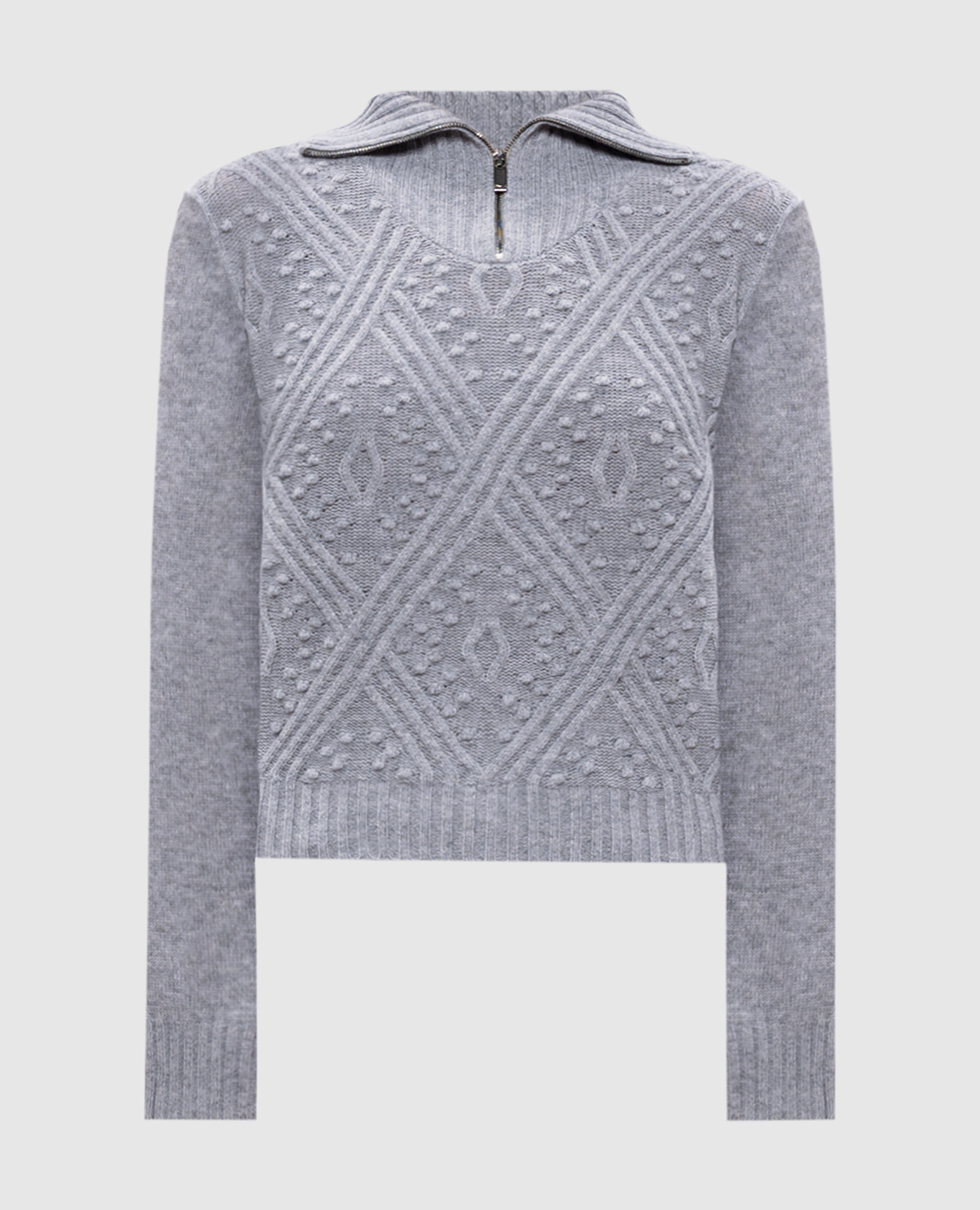 

ETRA gray wool and cashmere jumper Max Mara, Grey