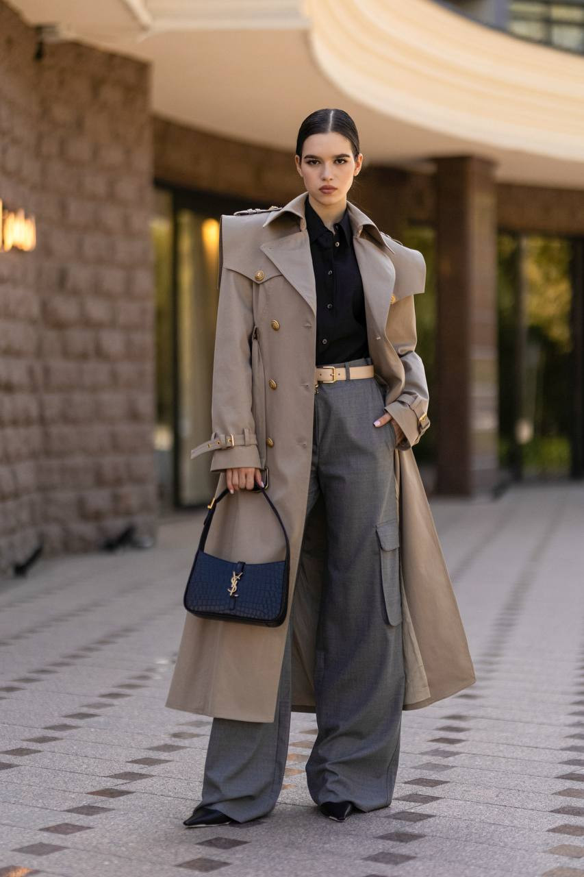 

GHIERA gray wool cargo pants Max Mara, Grey